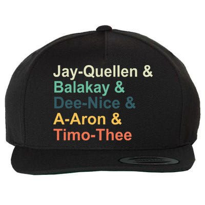 Jay Quellen & Balakay & Dee Nice & A Aron & Timo Thee Wool Snapback Cap