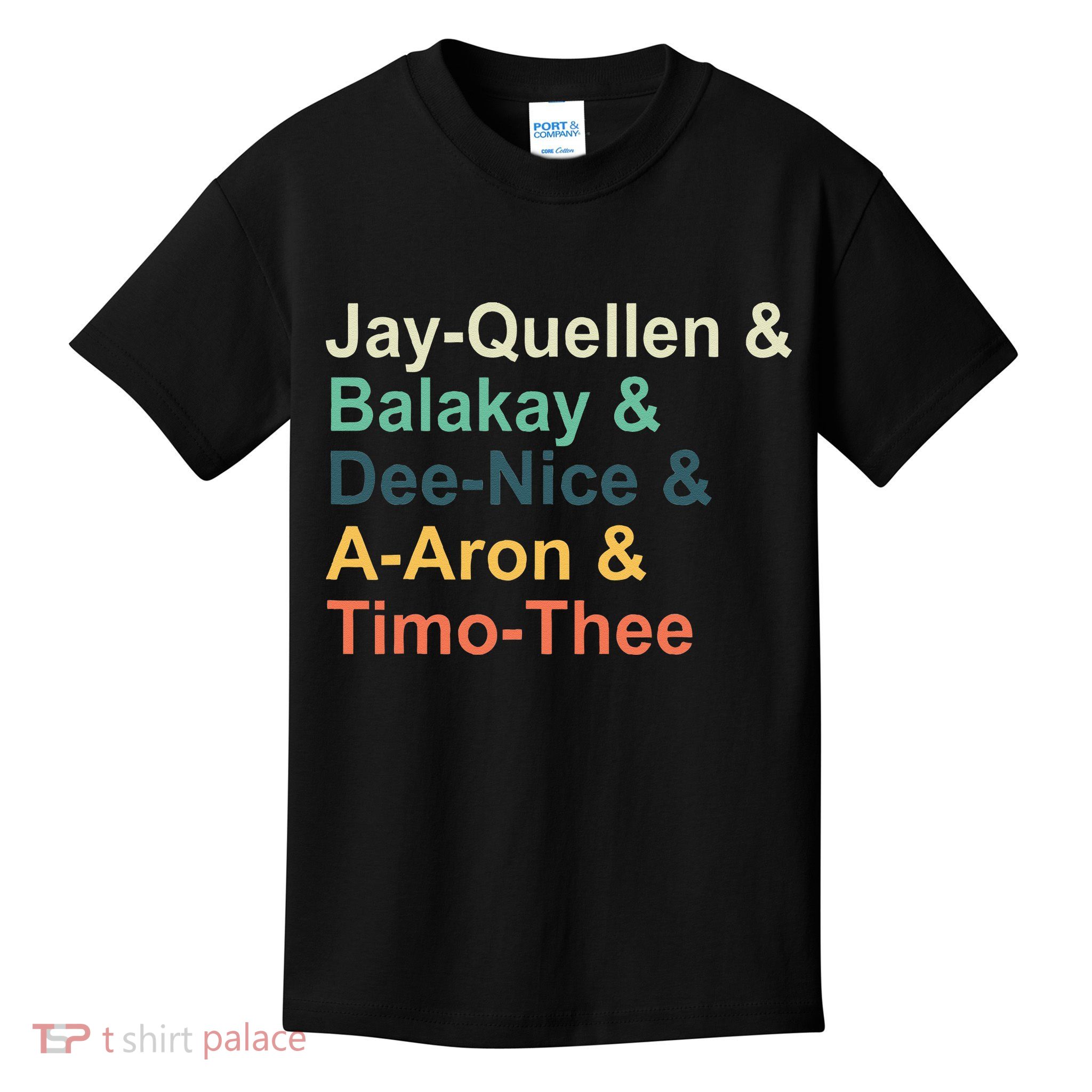 Jay Quellen & Balakay & Dee Nice & A Aron & Timo Thee Kids T-Shirt