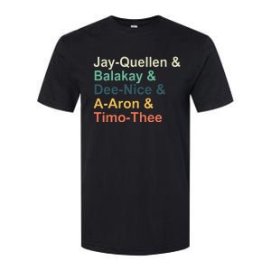 Jay Quellen & Balakay & Dee Nice & A Aron & Timo Thee Softstyle CVC T-Shirt