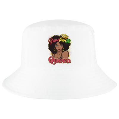 Juneteenth Queen Black African American Woman Afro Cool Comfort Performance Bucket Hat