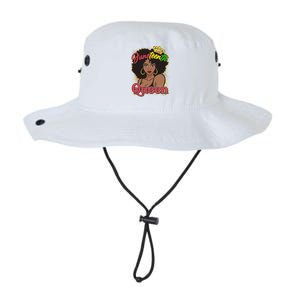 Juneteenth Queen Black African American Woman Afro Legacy Cool Fit Booney Bucket Hat