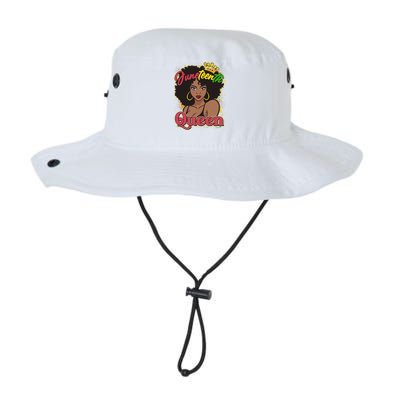 Juneteenth Queen Black African American Woman Afro Legacy Cool Fit Booney Bucket Hat