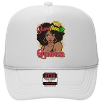 Juneteenth Queen Black African American Woman Afro Trucker Hat