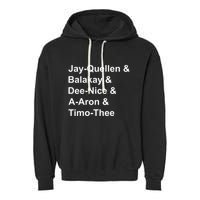 Jay Quellen & Balakay & Dee Nice & A Aron & Timo Thee Garment-Dyed Fleece Hoodie
