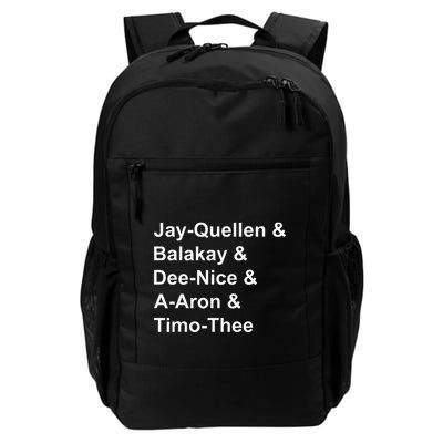 Jay Quellen & Balakay & Dee Nice & A Aron & Timo Thee Daily Commute Backpack