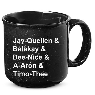 Jay Quellen & Balakay & Dee Nice & A Aron & Timo Thee 15oz Campfire Ceramic Mug