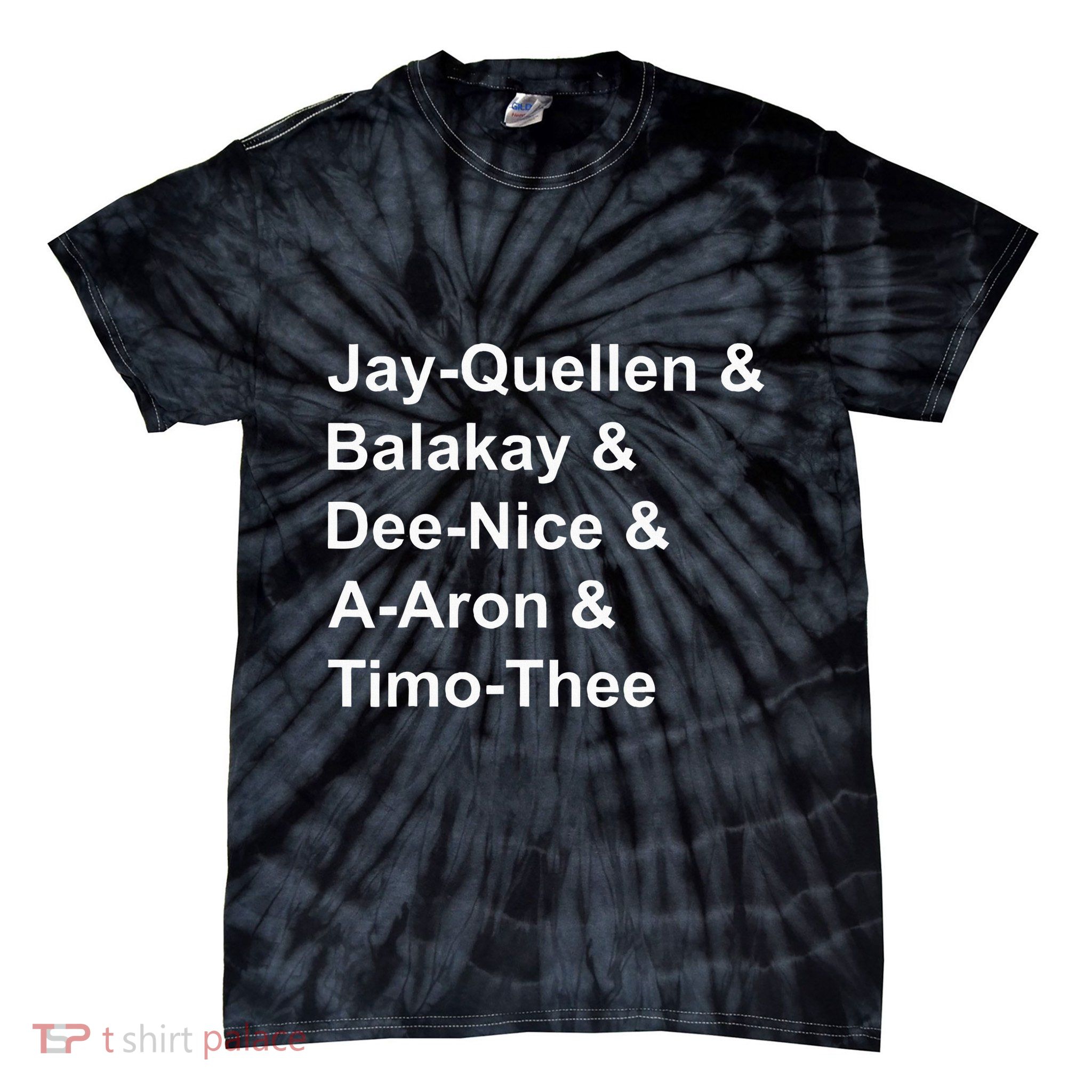 Jay Quellen & Balakay & Dee Nice & A Aron & Timo Thee Tie-Dye T-Shirt