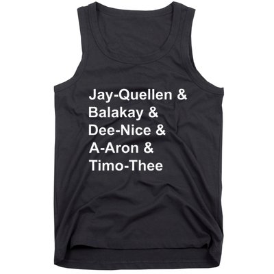 Jay Quellen & Balakay & Dee Nice & A Aron & Timo Thee Tank Top