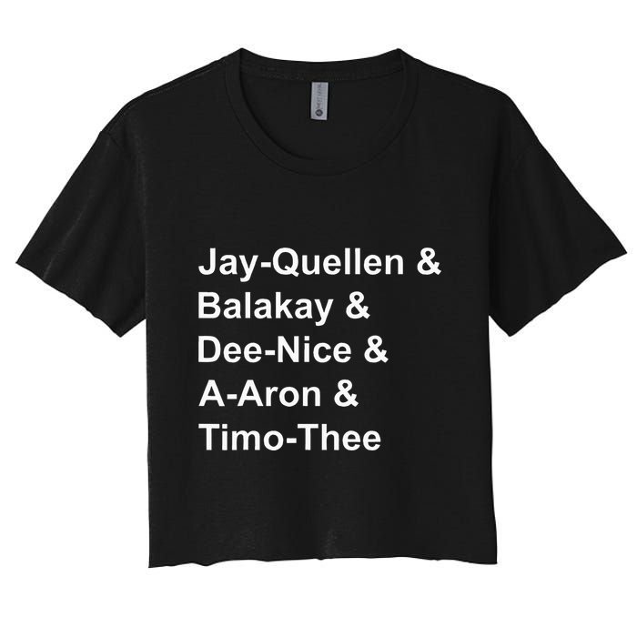 Jay Quellen & Balakay & Dee Nice & A Aron & Timo Thee Crop Top
