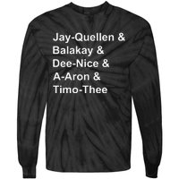 Jay Quellen & Balakay & Dee Nice & A Aron & Timo Thee Tie-Dye Long Sleeve Shirt