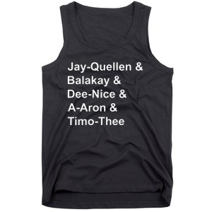 Jay Quellen & Balakay & Dee Nice & A Aron & Timo Thee Tank Top