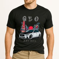 Jdm Q50 Car Lover Enthusiast Skyline Cooling Performance Crew T-Shirt