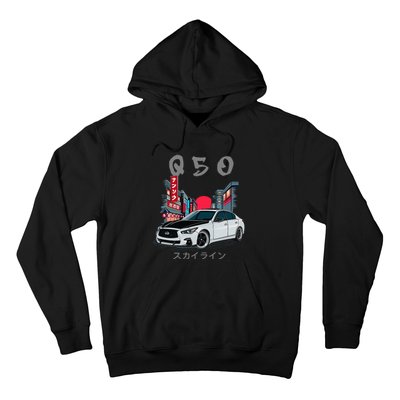 Jdm Q50 Car Lover Enthusiast Skyline Hoodie