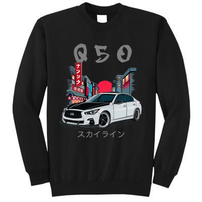 Jdm Q50 Car Lover Enthusiast Skyline Sweatshirt