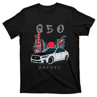 Jdm Q50 Car Lover Enthusiast Skyline T-Shirt