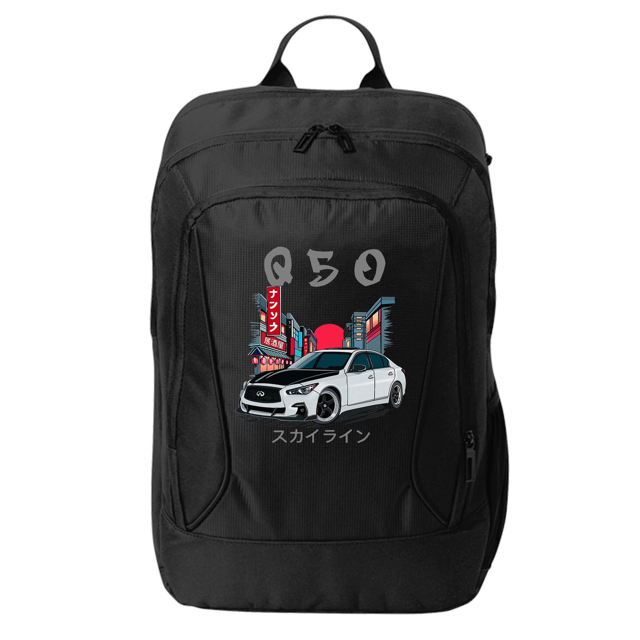 Jdm Q50 Car Lover Enthusiast Skyline City Backpack
