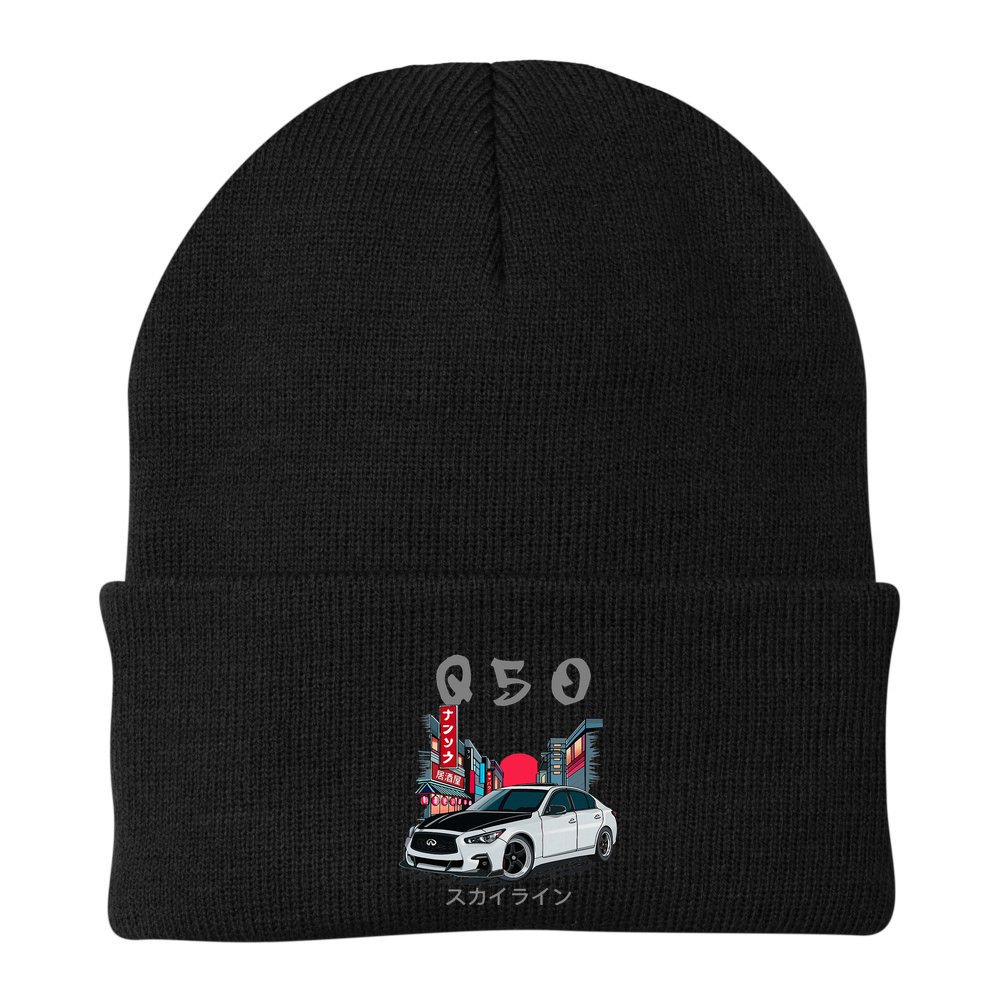 Jdm Q50 Car Lover Enthusiast Skyline Beanie