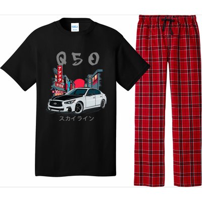 Jdm Q50 Car Lover Enthusiast Skyline Pajama Set