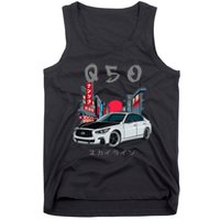 Jdm Q50 Car Lover Enthusiast Skyline Tank Top