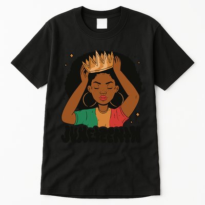Juneteenth Queen Female Tall T-Shirt