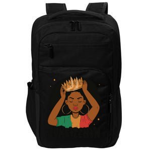 Juneteenth Queen Female Impact Tech Backpack