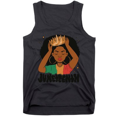 Juneteenth Queen Female Tank Top