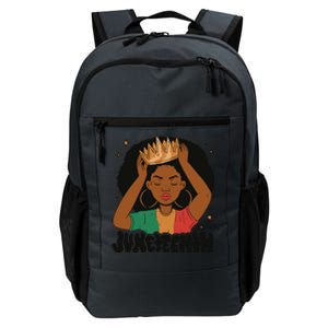 Juneteenth Queen Female Daily Commute Backpack