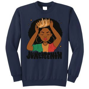 Juneteenth Queen Female Sweatshirt