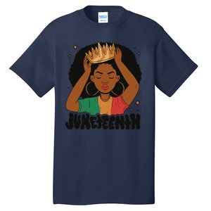 Juneteenth Queen Female Tall T-Shirt