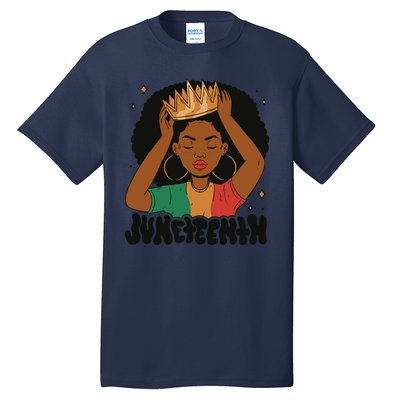 Juneteenth Queen Female Tall T-Shirt