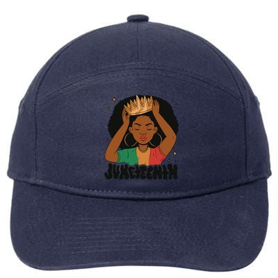 Juneteenth Queen Female 7-Panel Snapback Hat