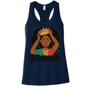 Juneteenth Queen Female Women's Racerback Tank