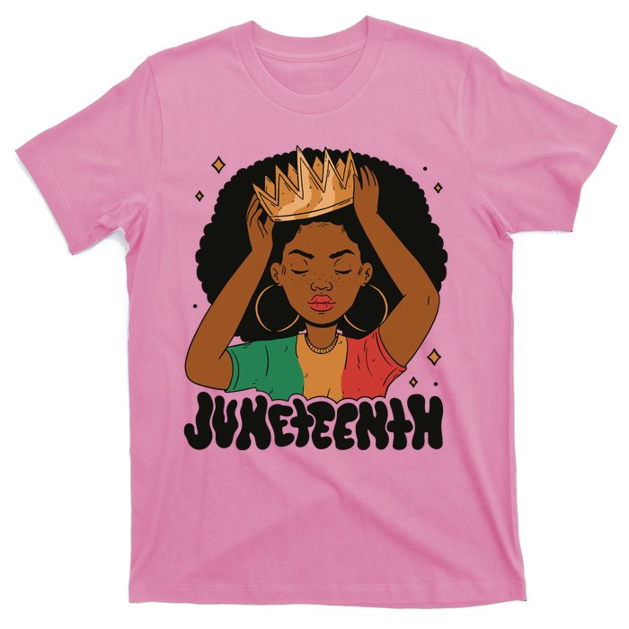 Juneteenth Queen Female T-Shirt