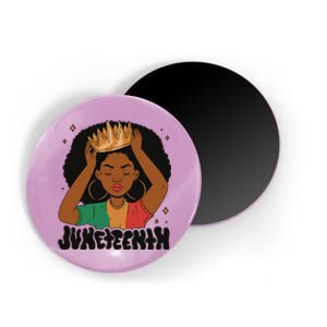 Juneteenth Queen Female Magnet