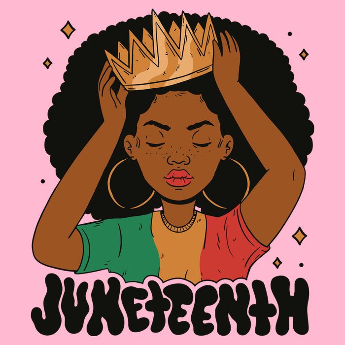 Juneteenth Queen Female Toddler T-Shirt