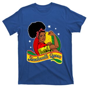 Juneteenth Queen Freedom Melanin Black History Month Gift T-Shirt