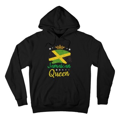 Jamaican Queen for a National Flag Design Jamaica Hoodie