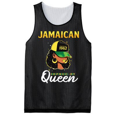 Jamaican Queen Independence Day 1962 Mesh Reversible Basketball Jersey Tank