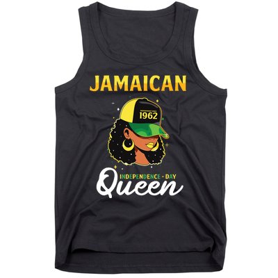 Jamaican Queen Independence Day 1962 Tank Top