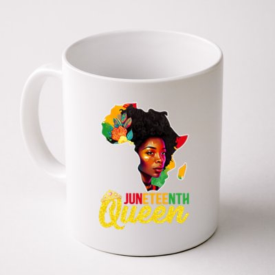 Juneteenth Queen Melanin Cute Black Magic Gift Coffee Mug