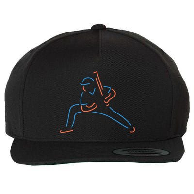 Juan Queens Neon Wool Snapback Cap