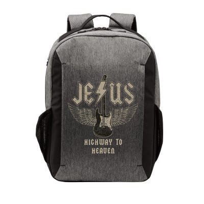 Jesus Rock And Roll Christian Music Worship Bible Verse Vector Backpack