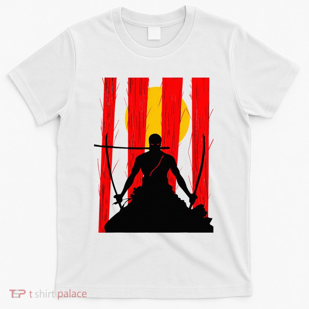 Japanese Retro Art Zoro Anime T-Shirt