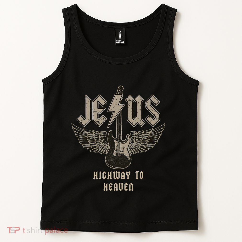 Jesus Rock And Roll Christian Music Worship Bible Verse Tank Top