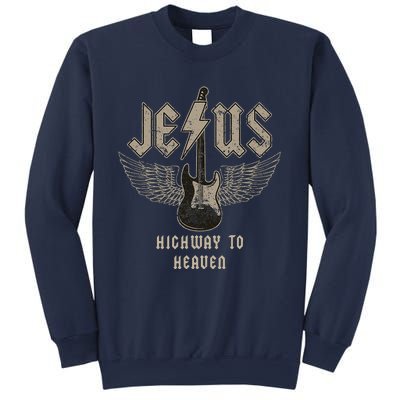 Jesus Rock And Roll Christian Music Worship Bible Verse Sweatshirt