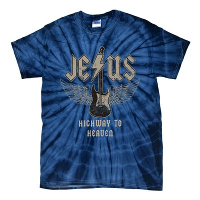 Jesus Rock And Roll Christian Music Worship Bible Verse Tie-Dye T-Shirt