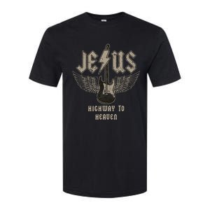 Jesus Rock And Roll Christian Music Worship Bible Verse Softstyle CVC T-Shirt