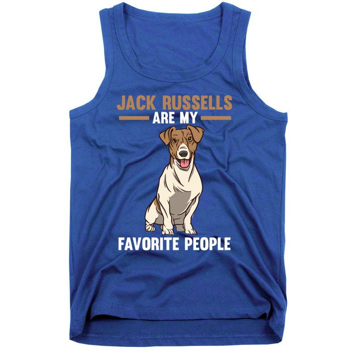 Jack Russells Are My Favorite Peoples Gift Tank Top