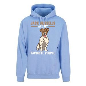 Jack Russells Are My Favorite Peoples Gift Unisex Surf Hoodie