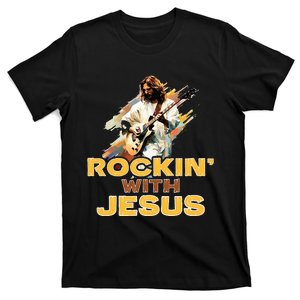 Jesus Rock And Roll Jesus Is King Meme T-Shirt